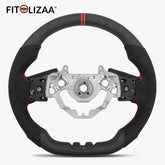 Matte Carbon Fiber Steering Wheel for Nissan GT-R R35 2017 Plus -2